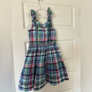 Ralph Lauren girls madras print spring/summer dress